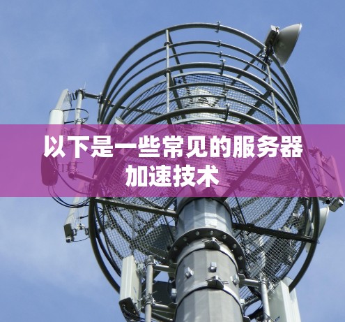 以下是一些常见的服务器加速技术