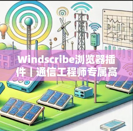 Windscribe浏览器插件|通信工程师专属高效工具 Windscribe浏览器插件|通信工程师专属高效工具