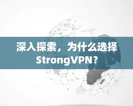 深入探索,为什么选择StrongVPN? 深入探索,为什么选择StrongVPN?