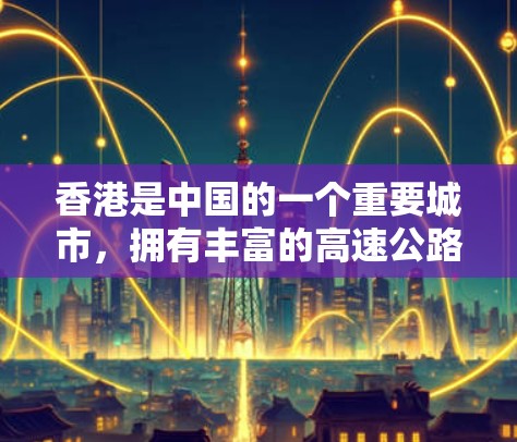 香港是中国的一个重要城市,拥有丰富的高速公路网络和完善的交通体系。以下是一些涉及香港高速节点的详细信息 香港是中国的一个重要城市,拥有丰富的高速公路网络和完善的交通体系。以下是一些涉及香港高速节点的详细信息