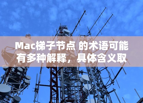 Mac梯子节点 的术语可能有多种解释,具体含义取决于上下文。以下是一些可能的解释 Mac梯子节点 的术语可能有多种解释,具体含义取决于上下文。以下是一些可能的解释